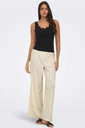 ONLY Kadın Krem Pantolon 15375289