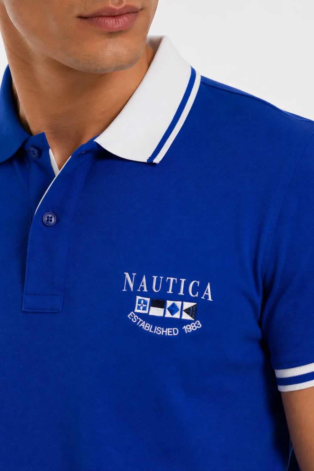 Nautica Erkek Mavi̇ T-shirt 35419