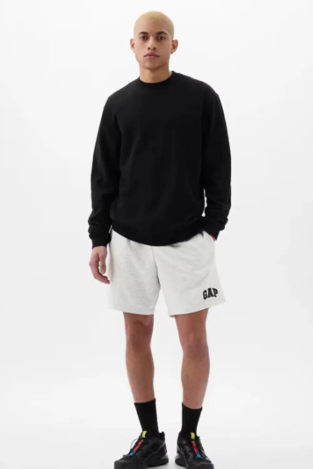 GAP Erkek Gri Şort 868464002