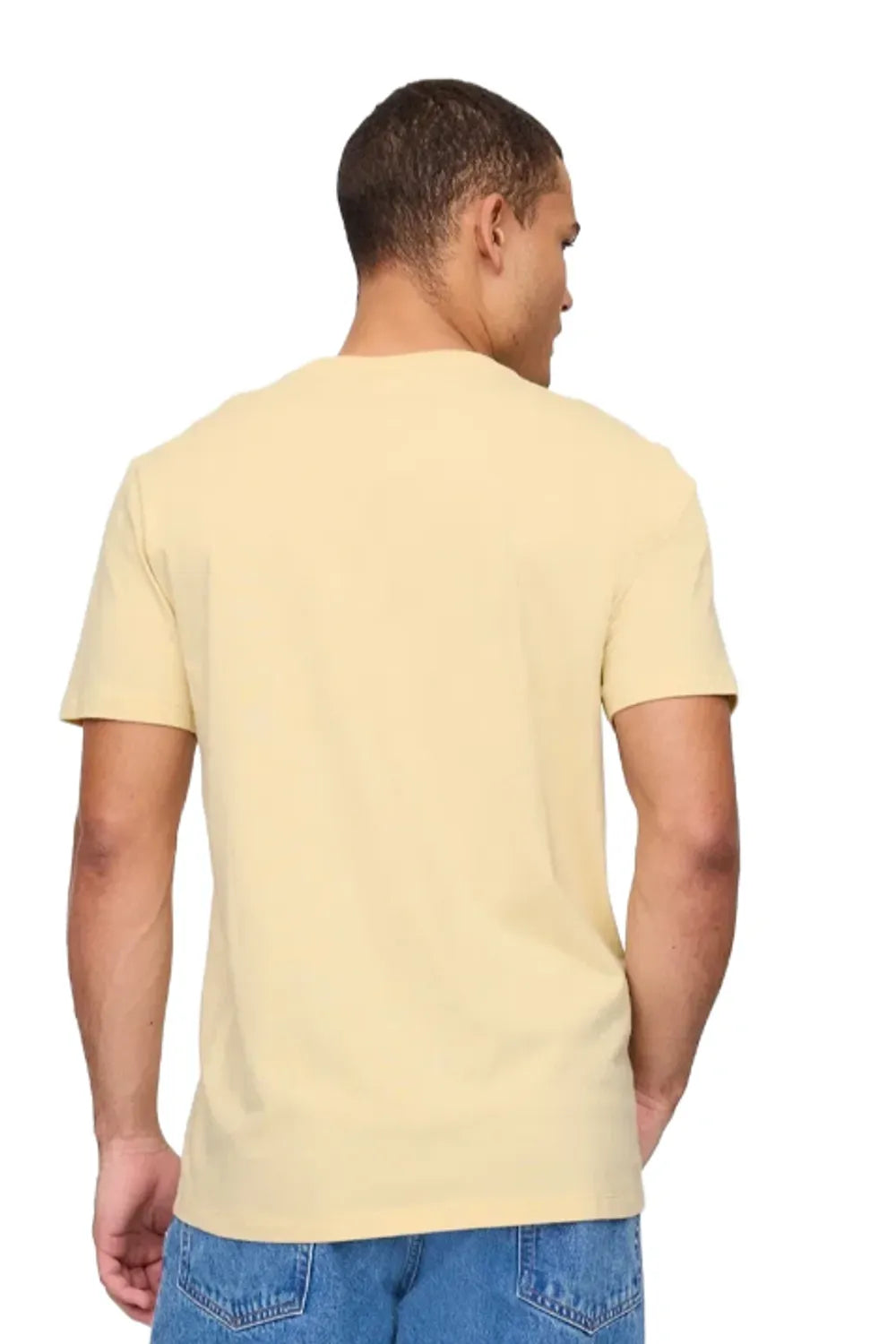 V-Everyday Soft Basıc Logo T K.Kol Tshırt
