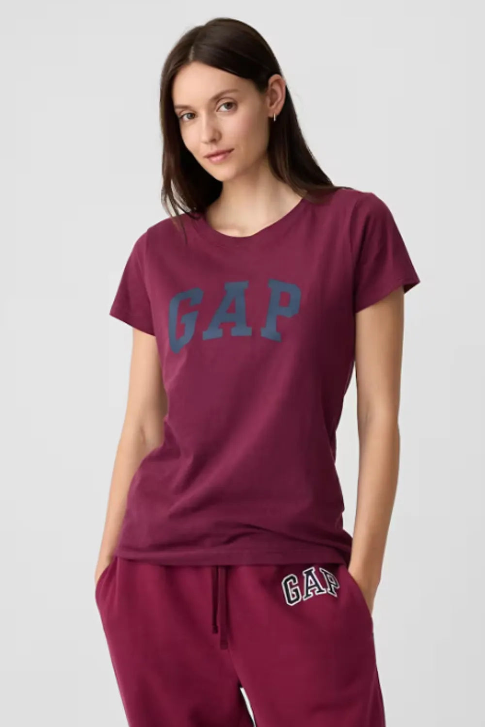 GAP Erkek Şarap Tonu Tişört 729555007