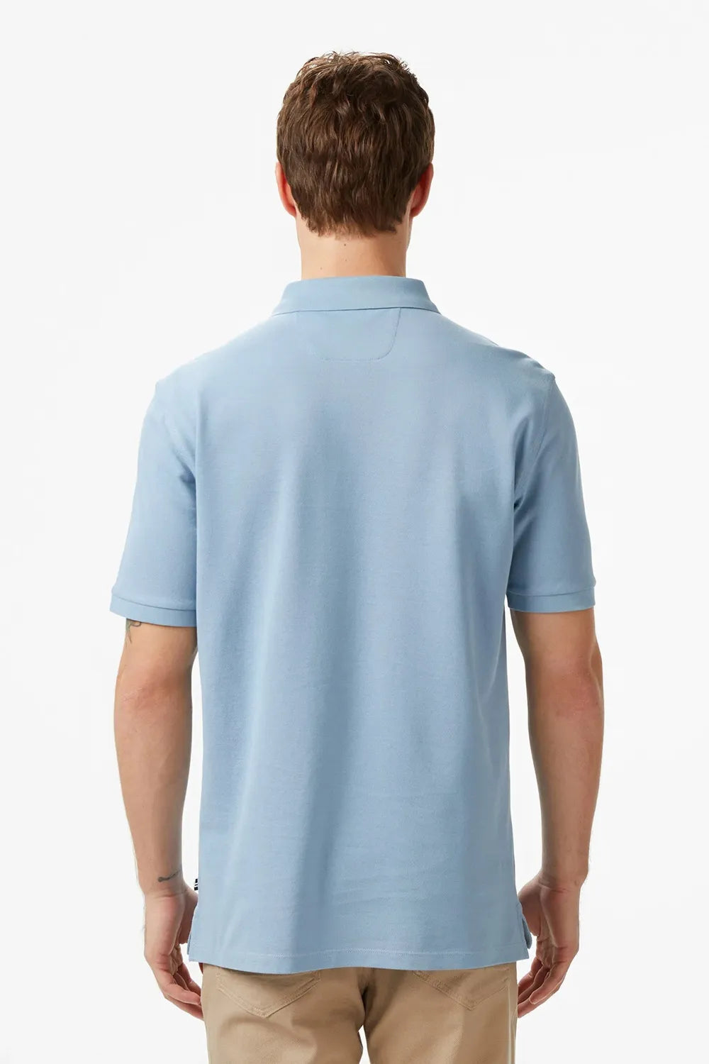 Nautica Erkek Açık Mavi̇ Polo Yaka T-shirt K65000