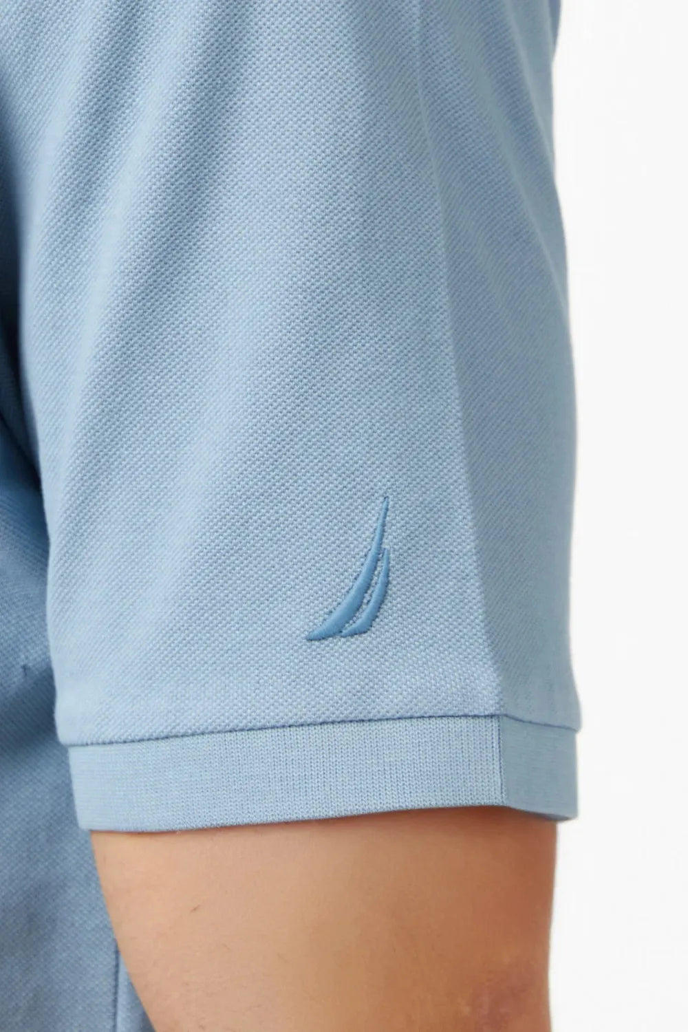 Nautica Erkek Açık Mavi̇ Polo Yaka T-shirt K65000