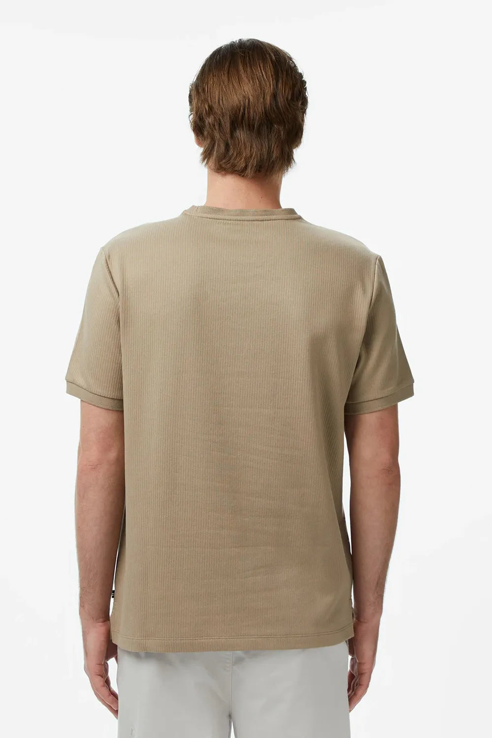 Nautica Erkek Bej Regular Fit T-Shirt V65322