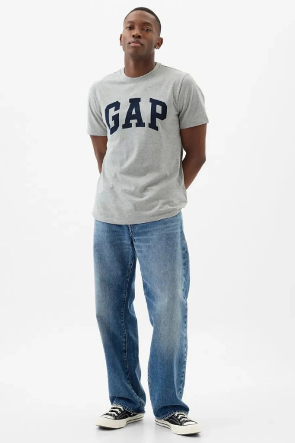 V-Everyday Soft Basıc Logo T K.Kol Tshırt