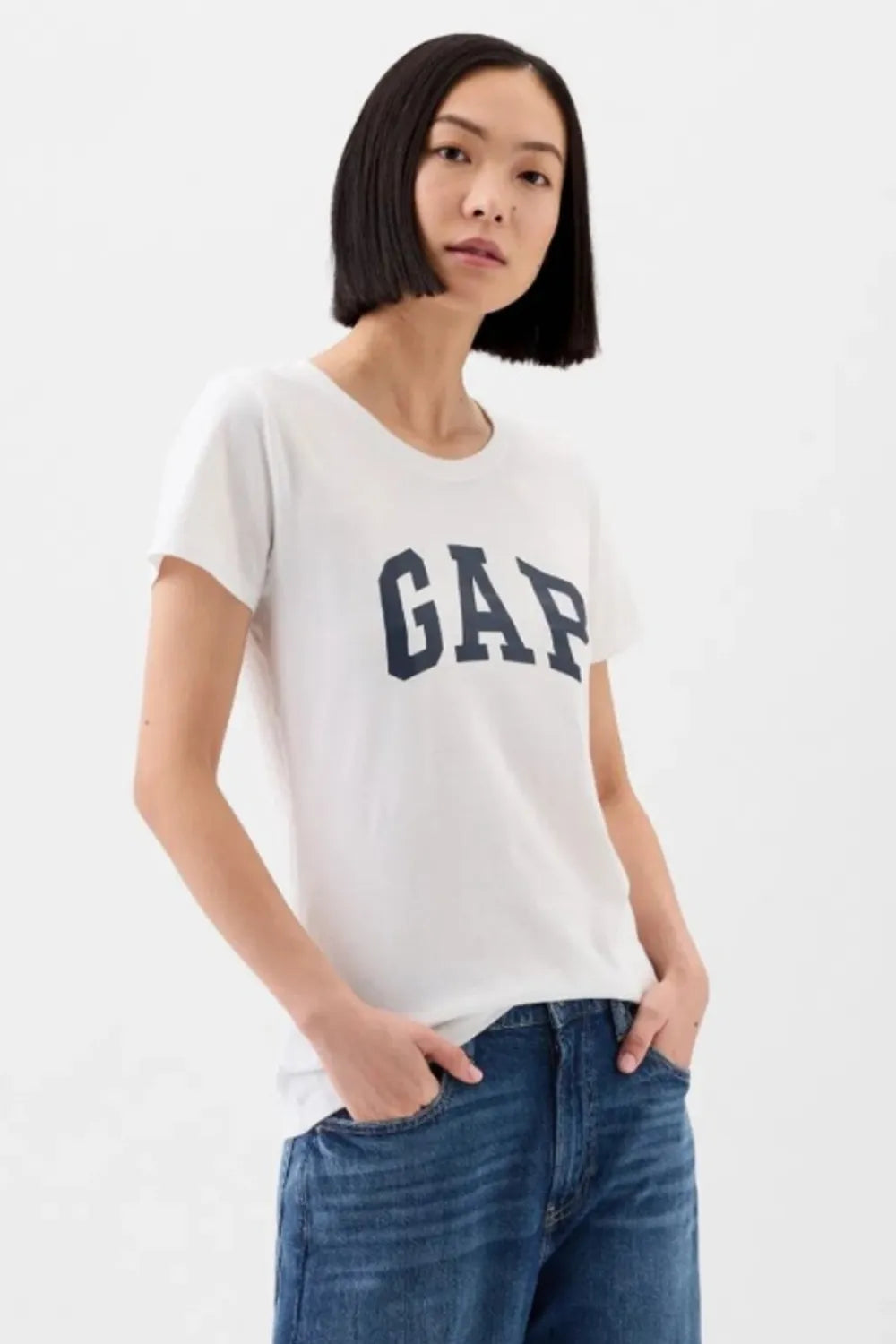 GAP Erkek Beyaz Tişört 729555012BY