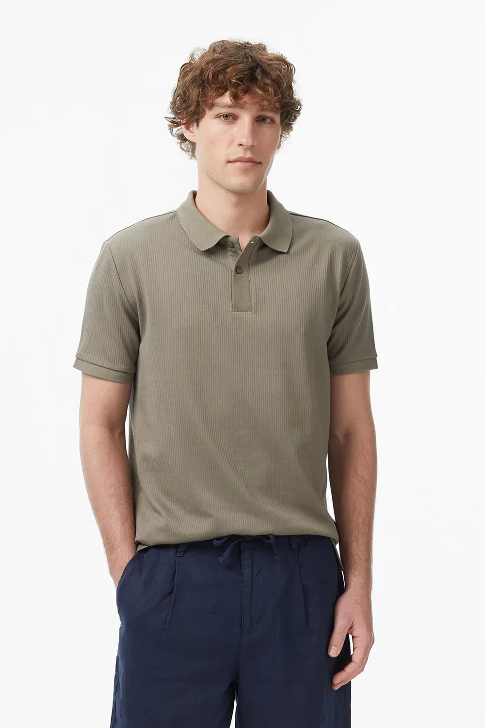 Nautica Erkek Haki̇ T-shirt K65231