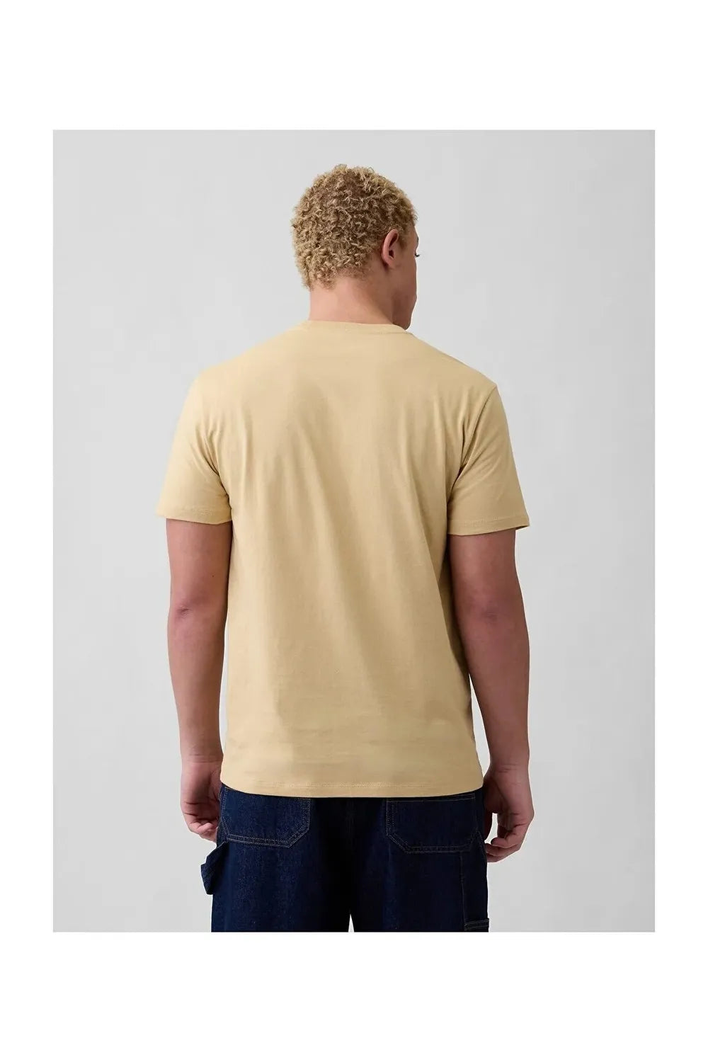 GAP Erkek Hardal Tişört 856659056