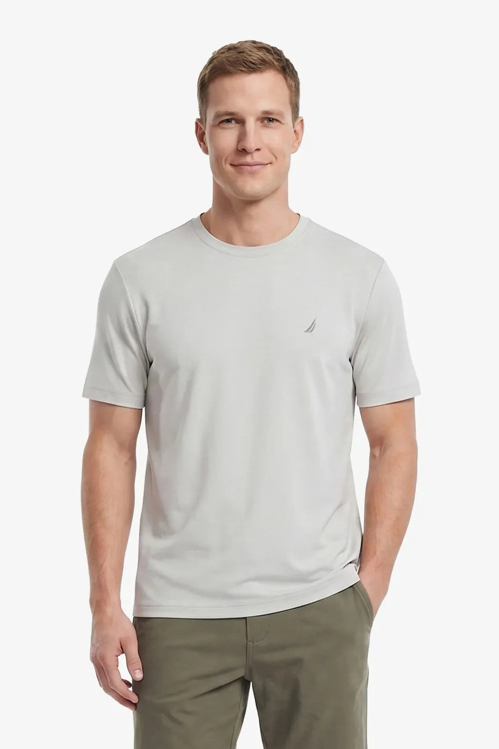 Nautica Erkek Gri̇ T-shirt V65260