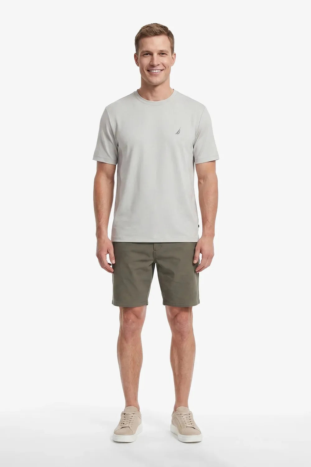 Nautica Erkek Gri̇ T-shirt V65260