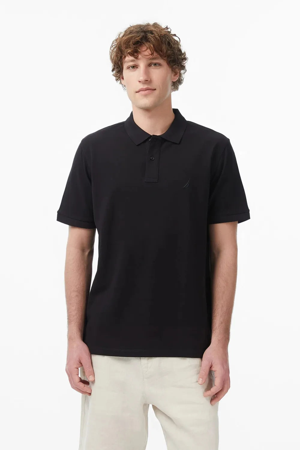 Nautica Siyah Polo Yaka T-Shırt
