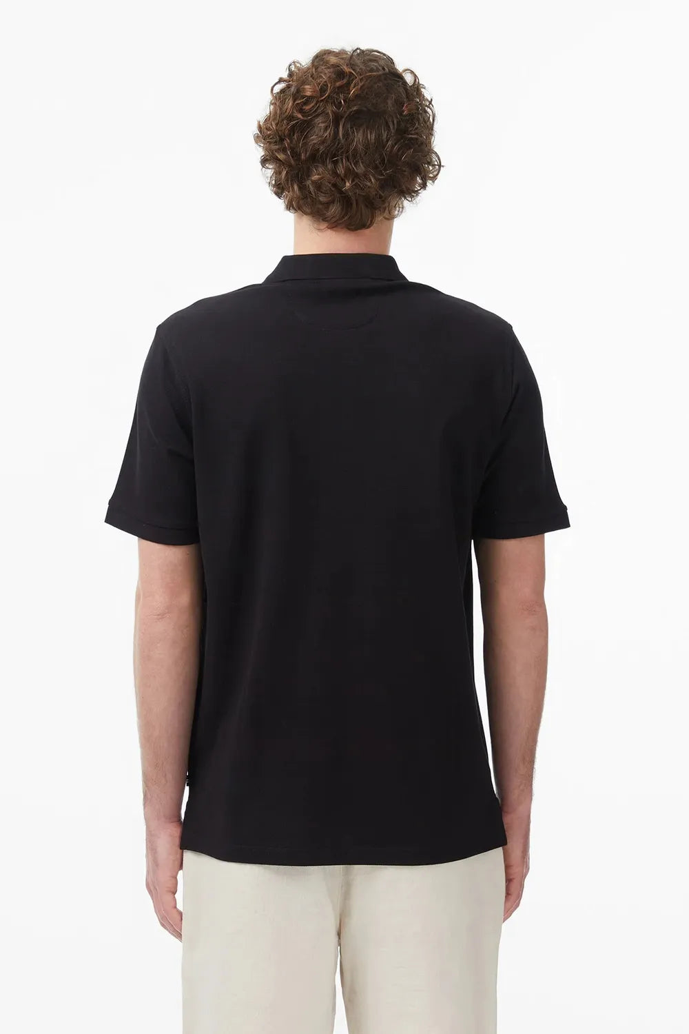 Nautica Siyah Polo Yaka T-Shırt