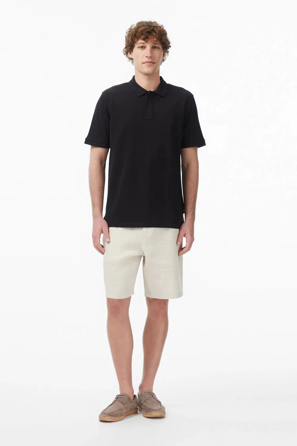 Nautica Siyah Polo Yaka T-Shırt