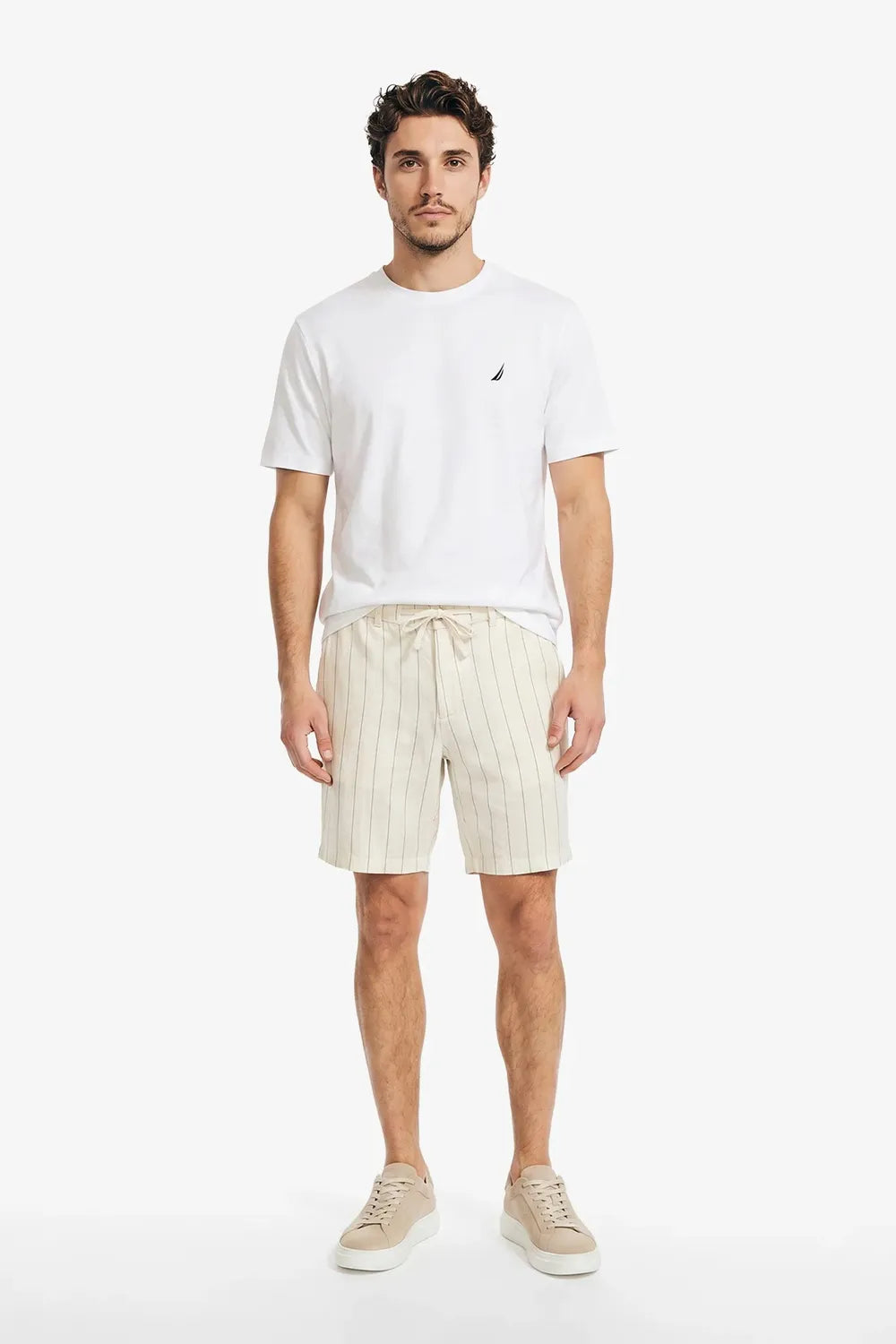 Nautica Erkek Beyaz T-shirt V65260