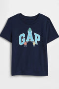 GAP Erkek Koyu Lacivert Tişört 887915001