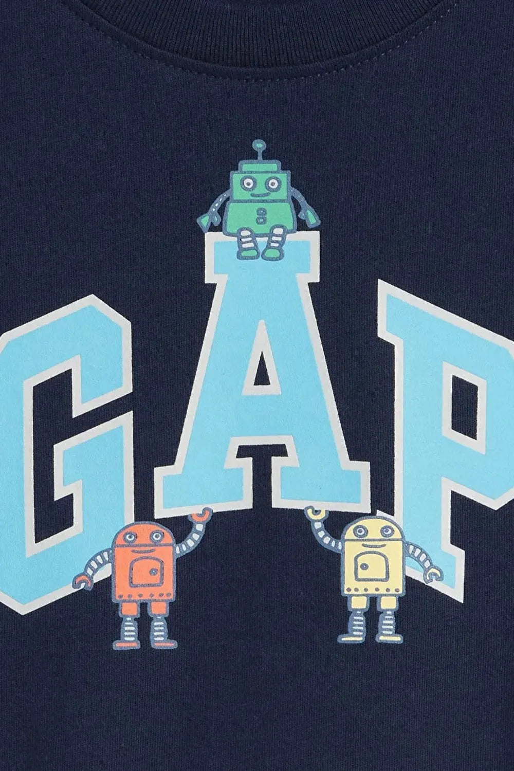 GAP Erkek Koyu Lacivert Tişört 887915001