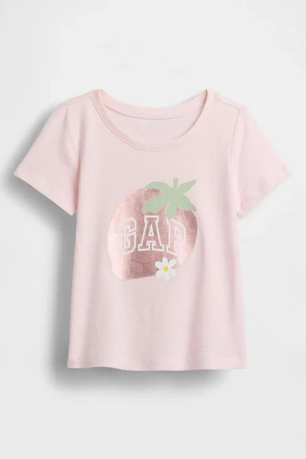 Kız Bebek | Grafik Baskılı T-Shirt pembe