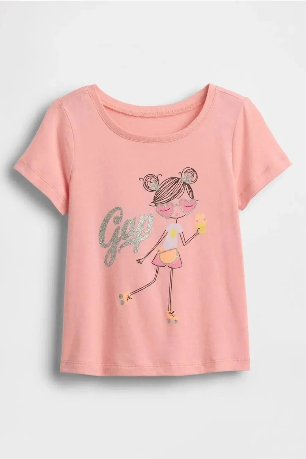 Kız Bebek | Grafik Baskılı T-Shirt