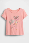 Kız Bebek | Grafik Baskılı T-Shirt