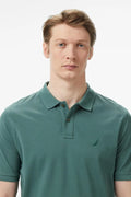 Nautica Erkek Yeşil Regular Fit Polo Yaka T-Shirt