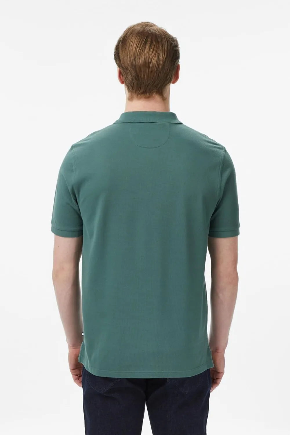 Nautica Erkek Yeşil Regular Fit Polo Yaka T-Shirt