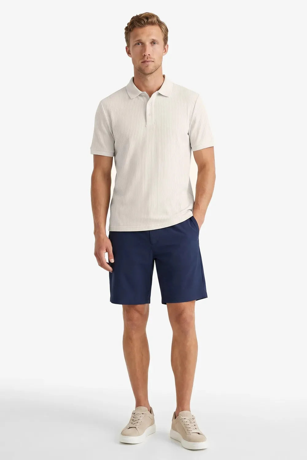 Nautica Erkek Ekru T-shirt K65303