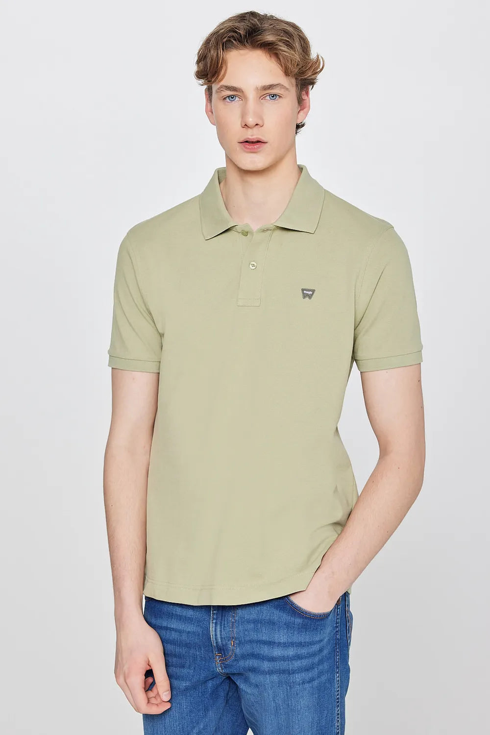 Wrangler Erkek Tea Leaf Polo Tişört W7D5K4XX2T37Y