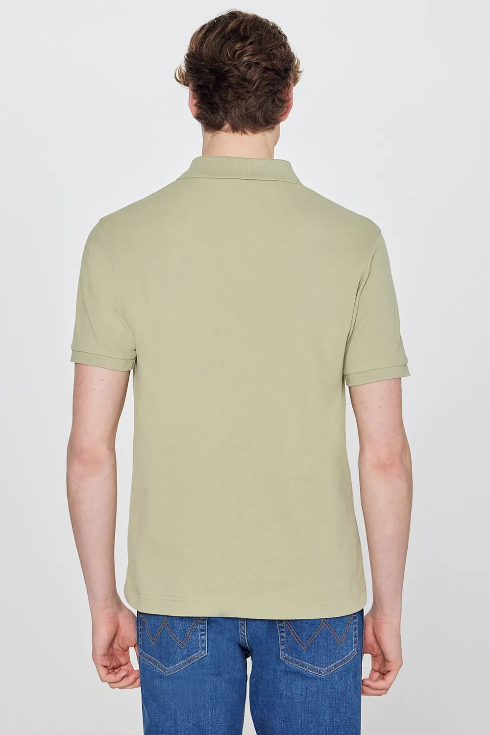 Wrangler Erkek Tea Leaf Polo Tişört W7D5K4XX2T37Y