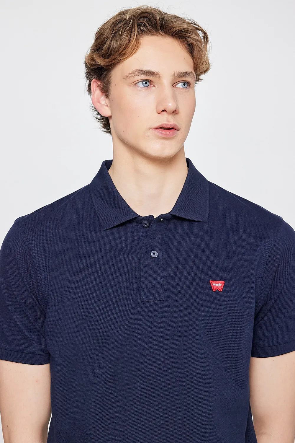 Wrangler Erkek Lacivert Polo T-shirt W7D5K4XX2T410
