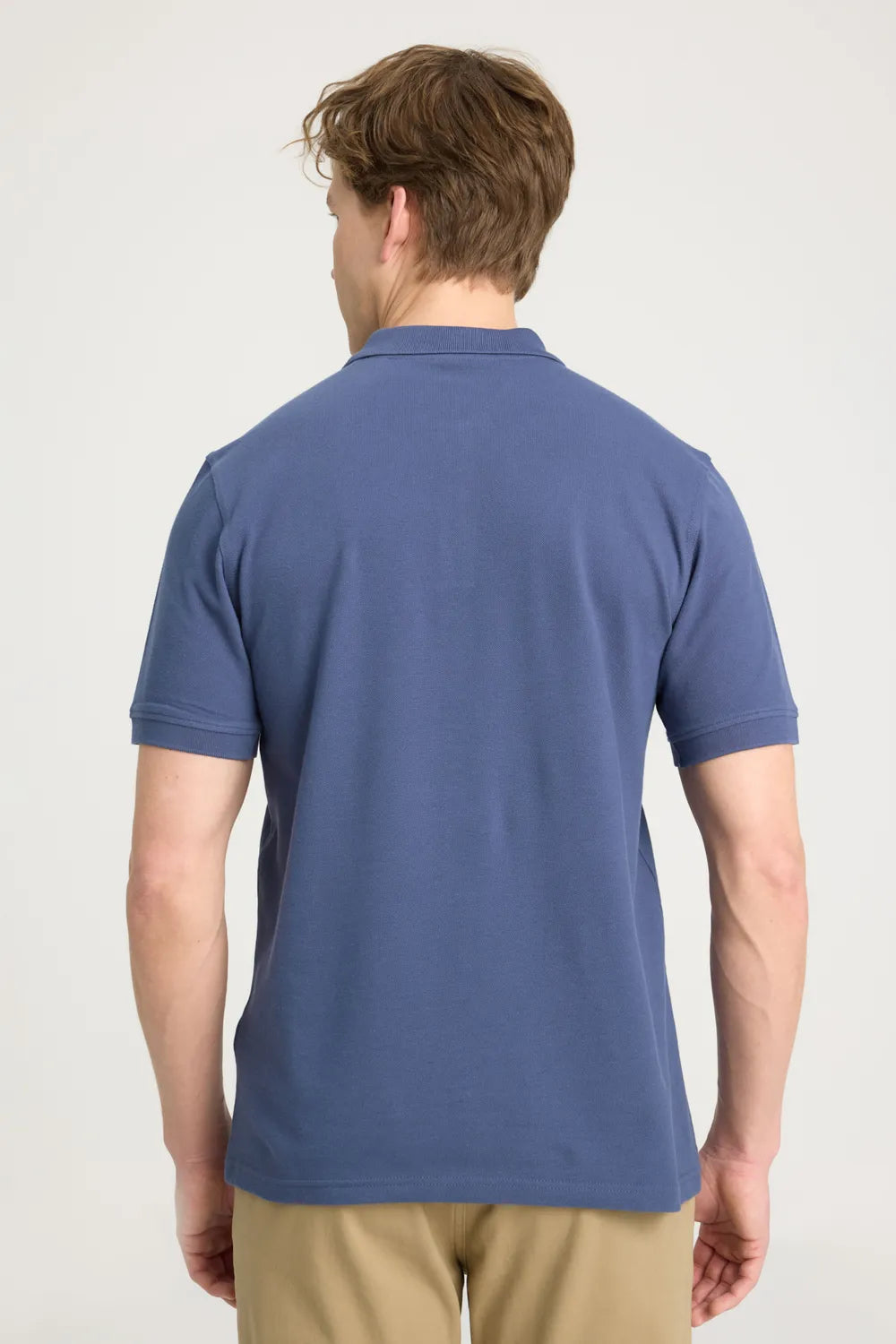 Wrangler Erkek Mavi Polo T-shirt W7D5K4XX2TXZ8