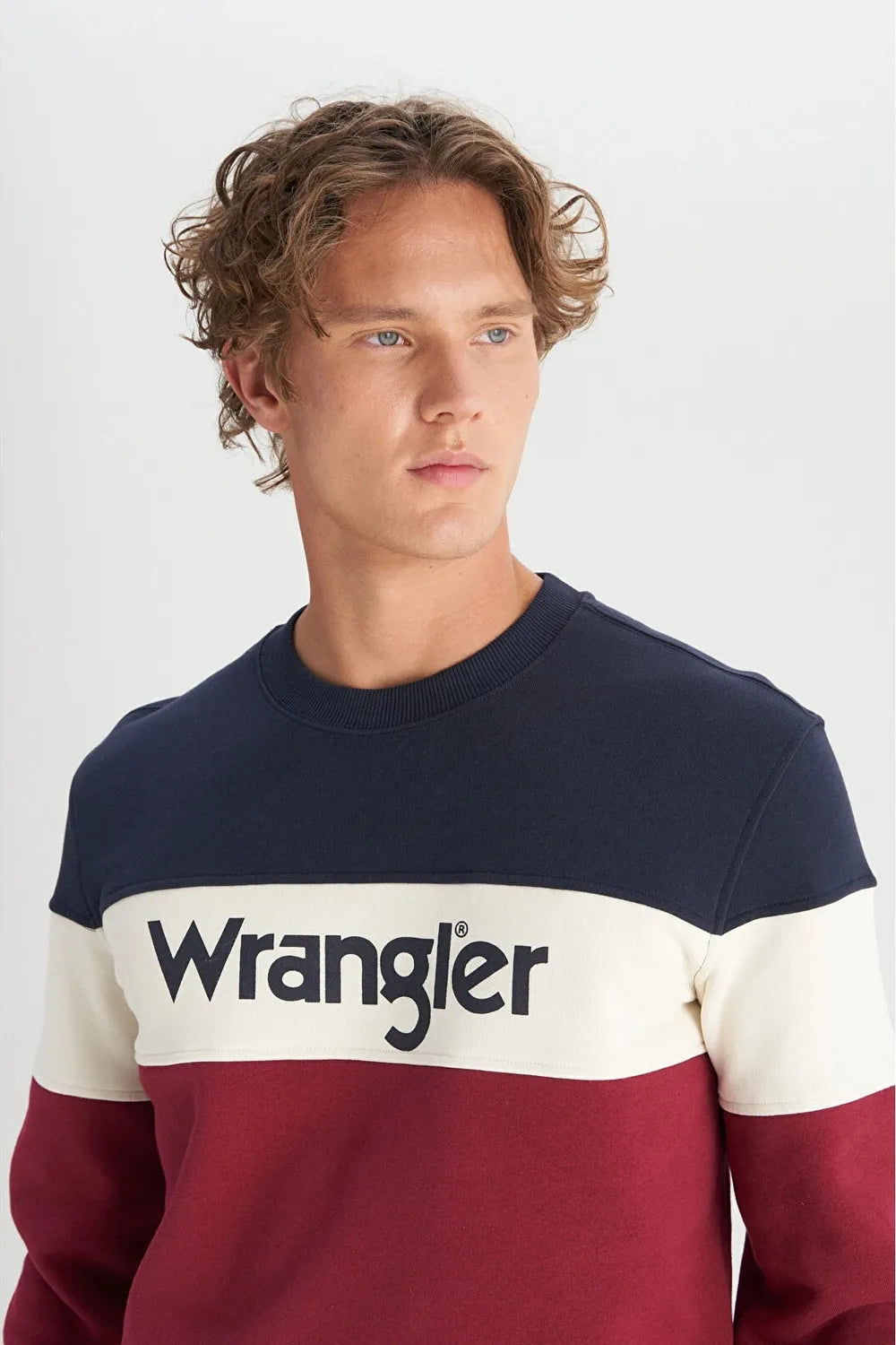 WRANGLER Erkek Bordo Sweatshirt W242284