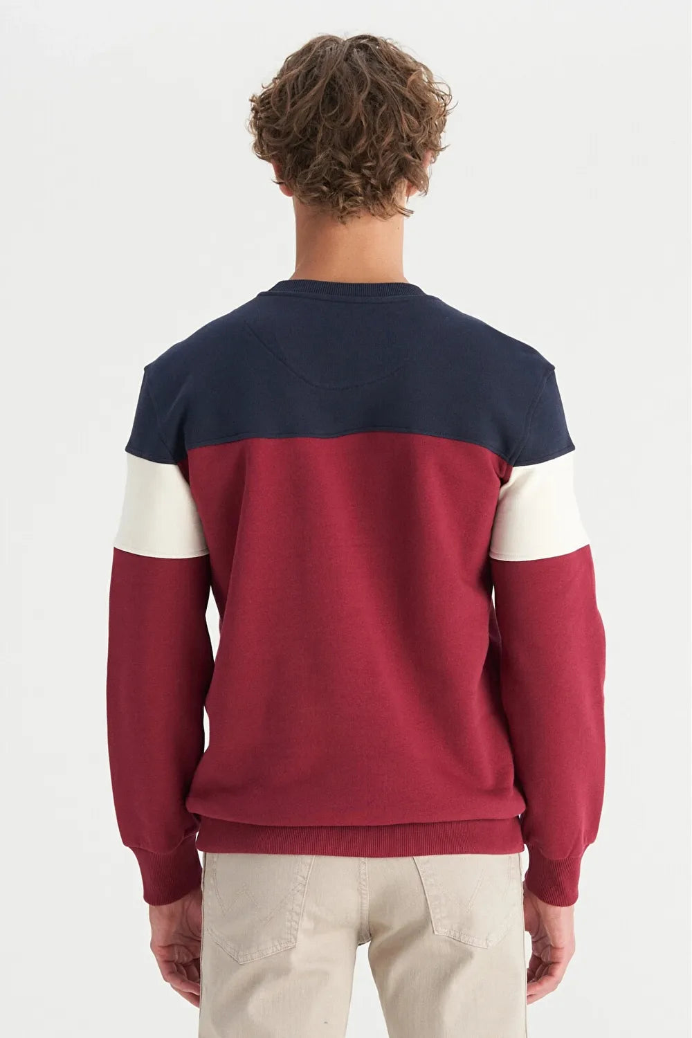 WRANGLER Erkek Bordo Sweatshirt W242284