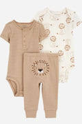 Layette Erkek Kahverengi Body Pantolon Set 1R035310