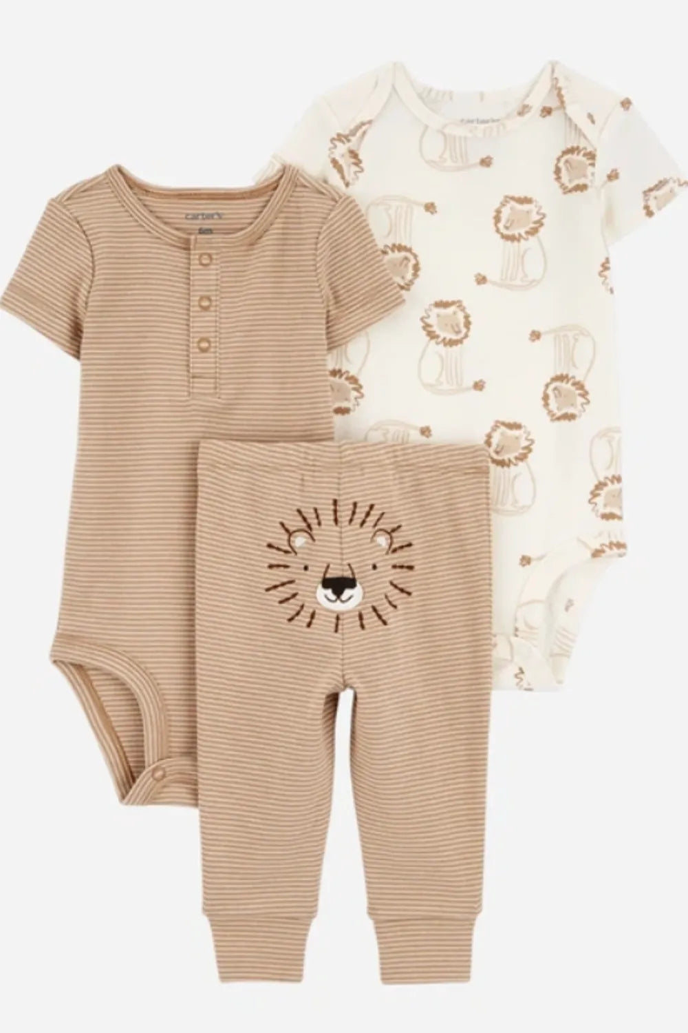 Layette Erkek Kahverengi Body Pantolon Set 1R035310