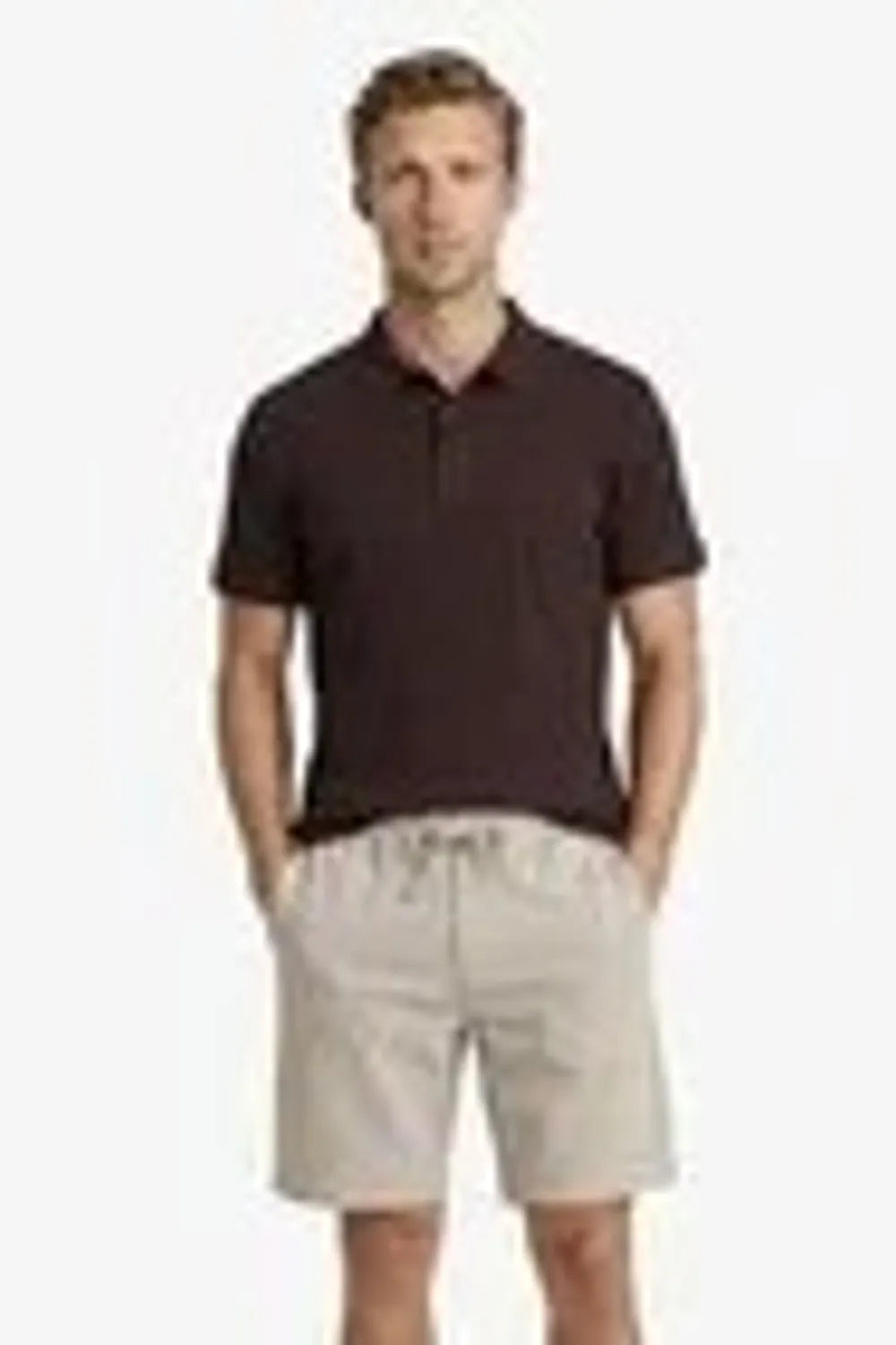 Nautica Erkek Kahve Polo Yaka T-shirt 65303