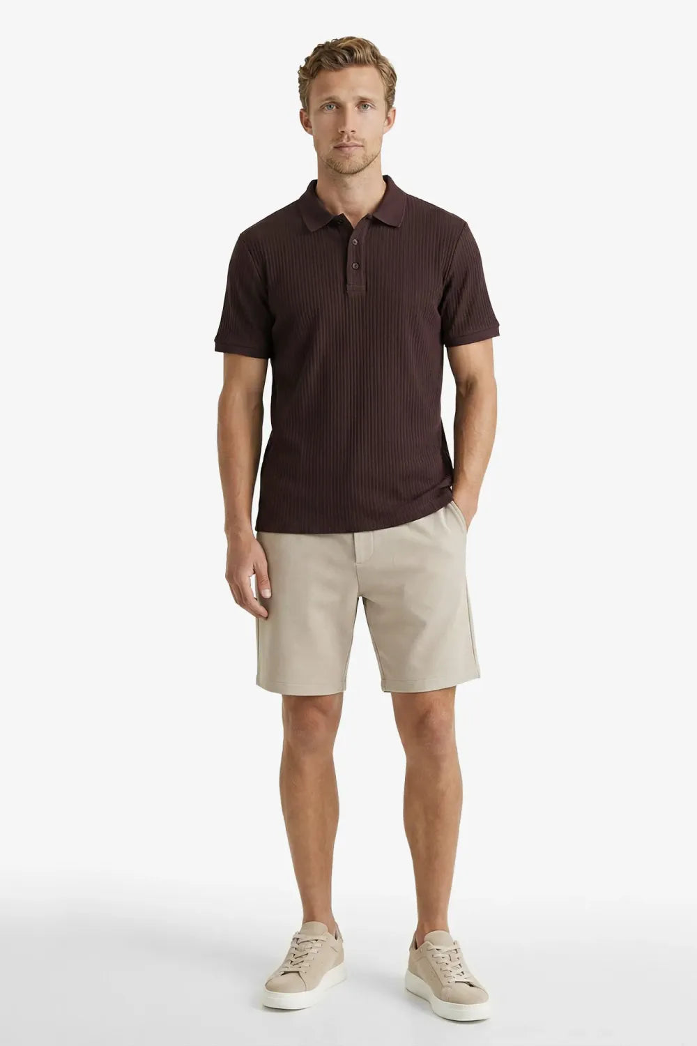 Nautica Erkek Kahve Polo Yaka T-shirt 65303