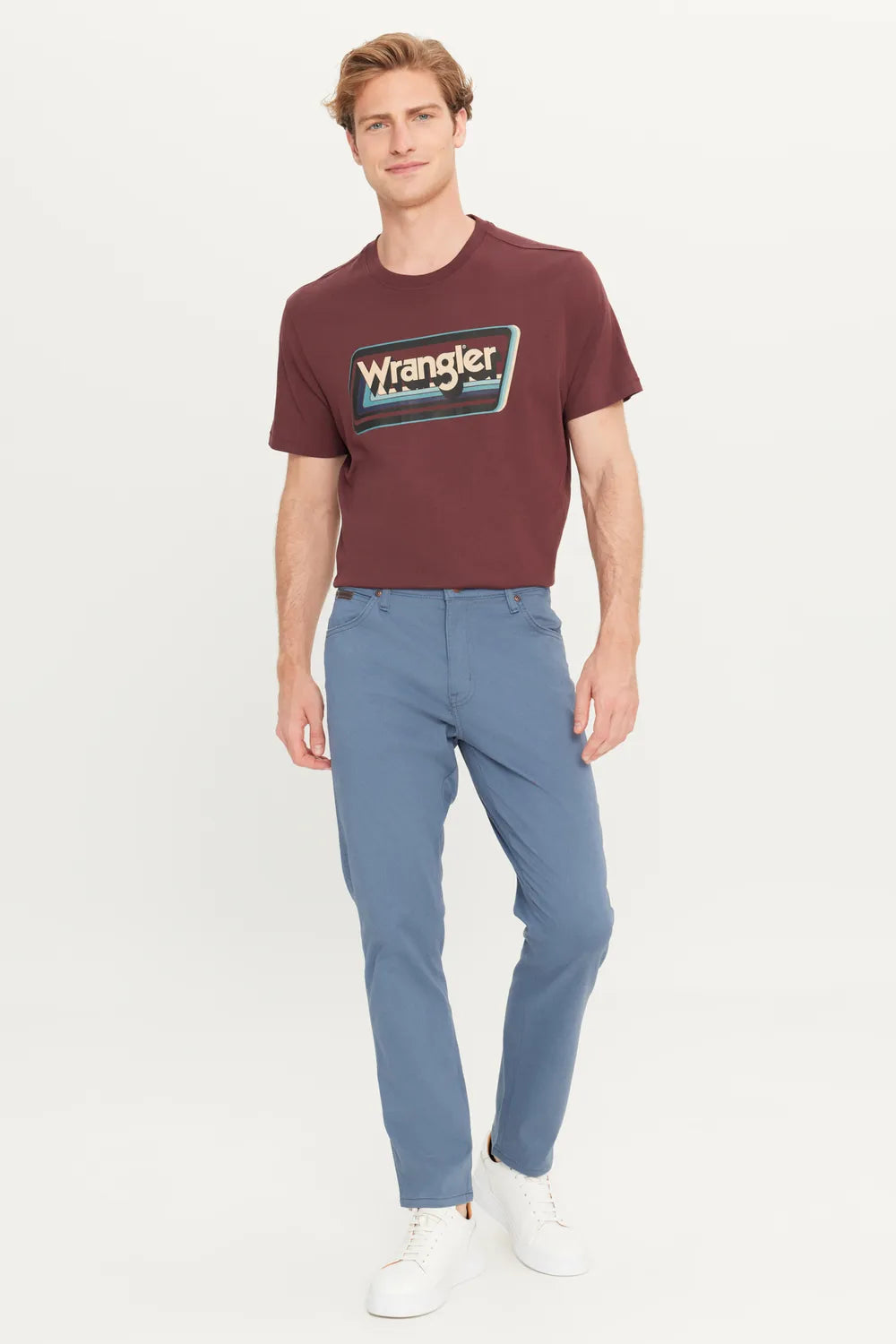 Wrangler Erkek Mavi Pantolon W12SEA73K
