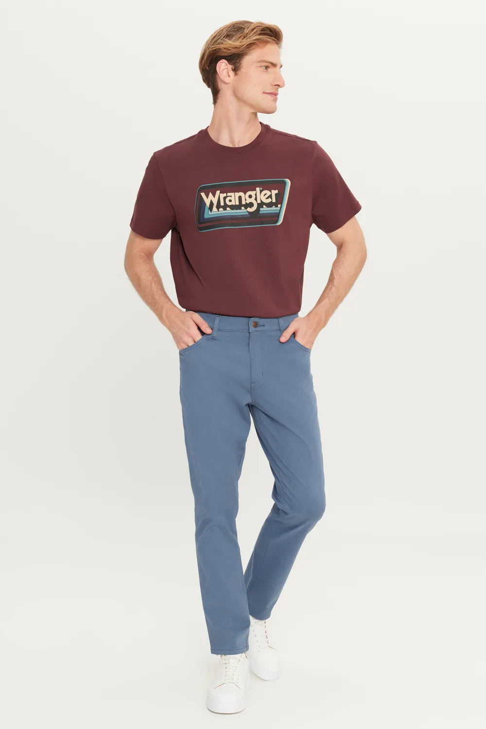 Wrangler Erkek Mavi Pantolon W12SEA73K