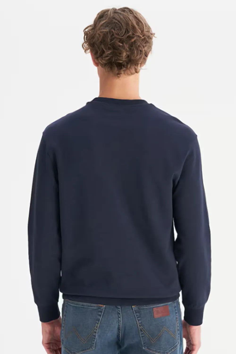 WRANGLER Erkek Lacivert Sweatshirt W2520255