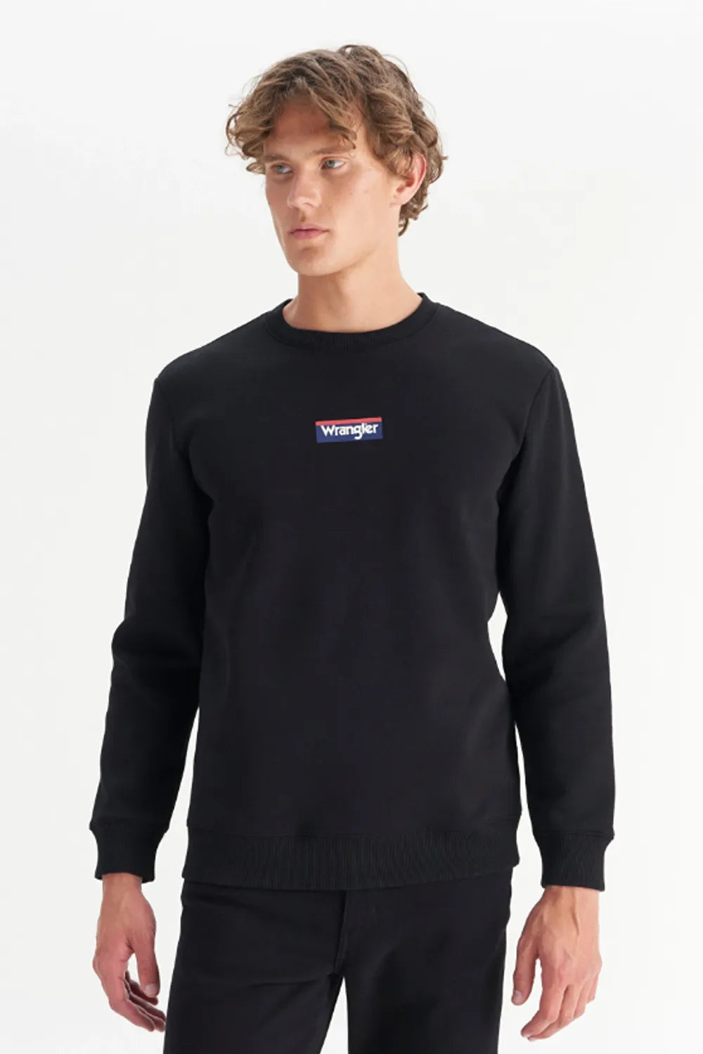 WRANGLER Erkek Siyah Sweatshirt W2520133