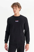 WRANGLER Erkek Siyah Sweatshirt W2520133