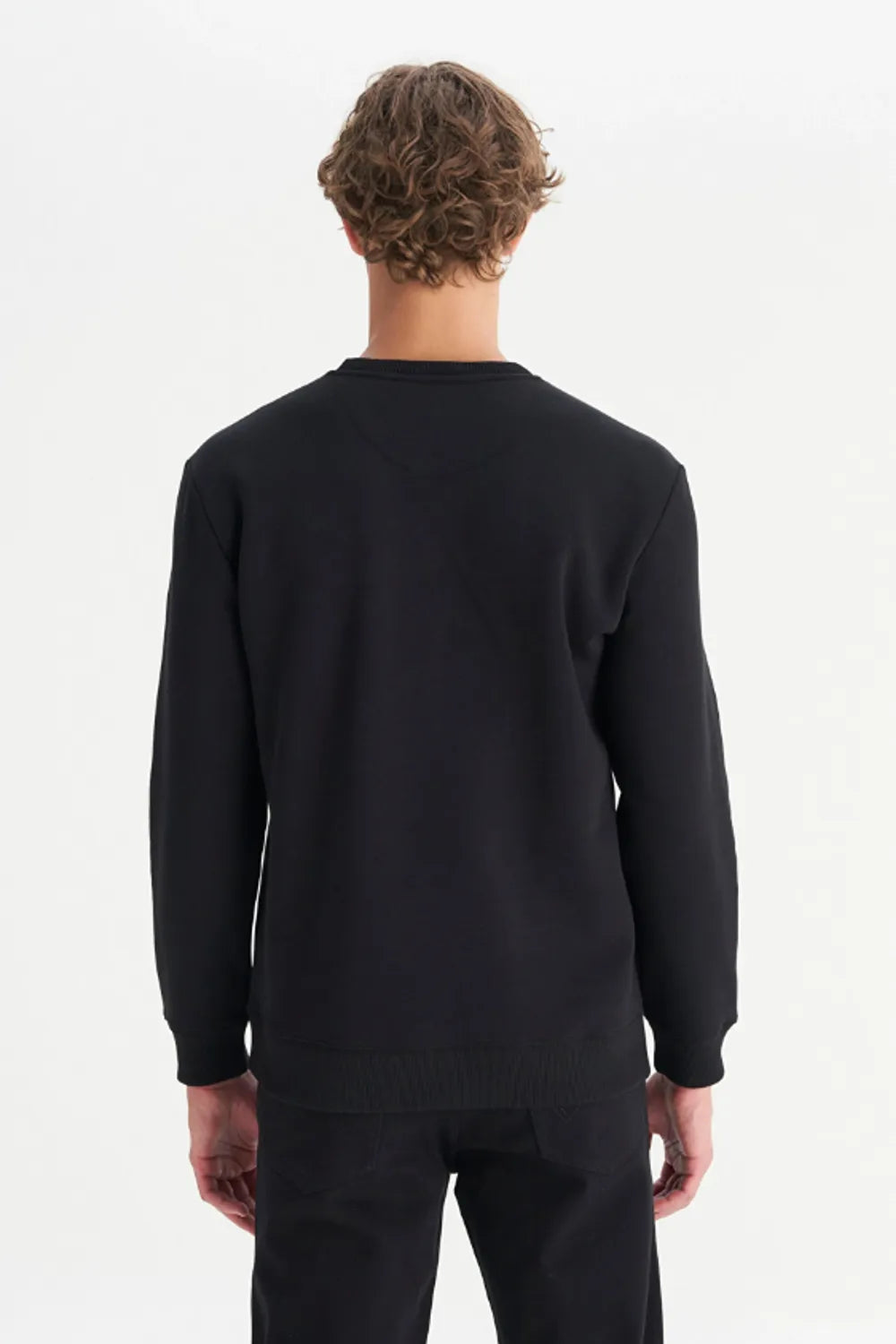 WRANGLER Erkek Siyah Sweatshirt W2520133
