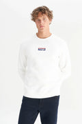 WRANGLER Erkek Beyaz Sweatshirt W2520133