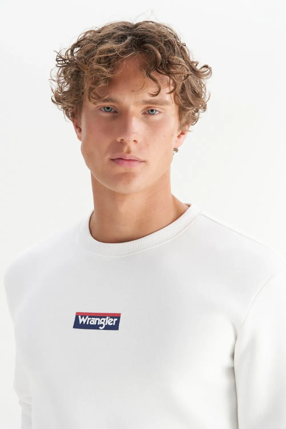 WRANGLER Erkek Beyaz Sweatshirt W2520133
