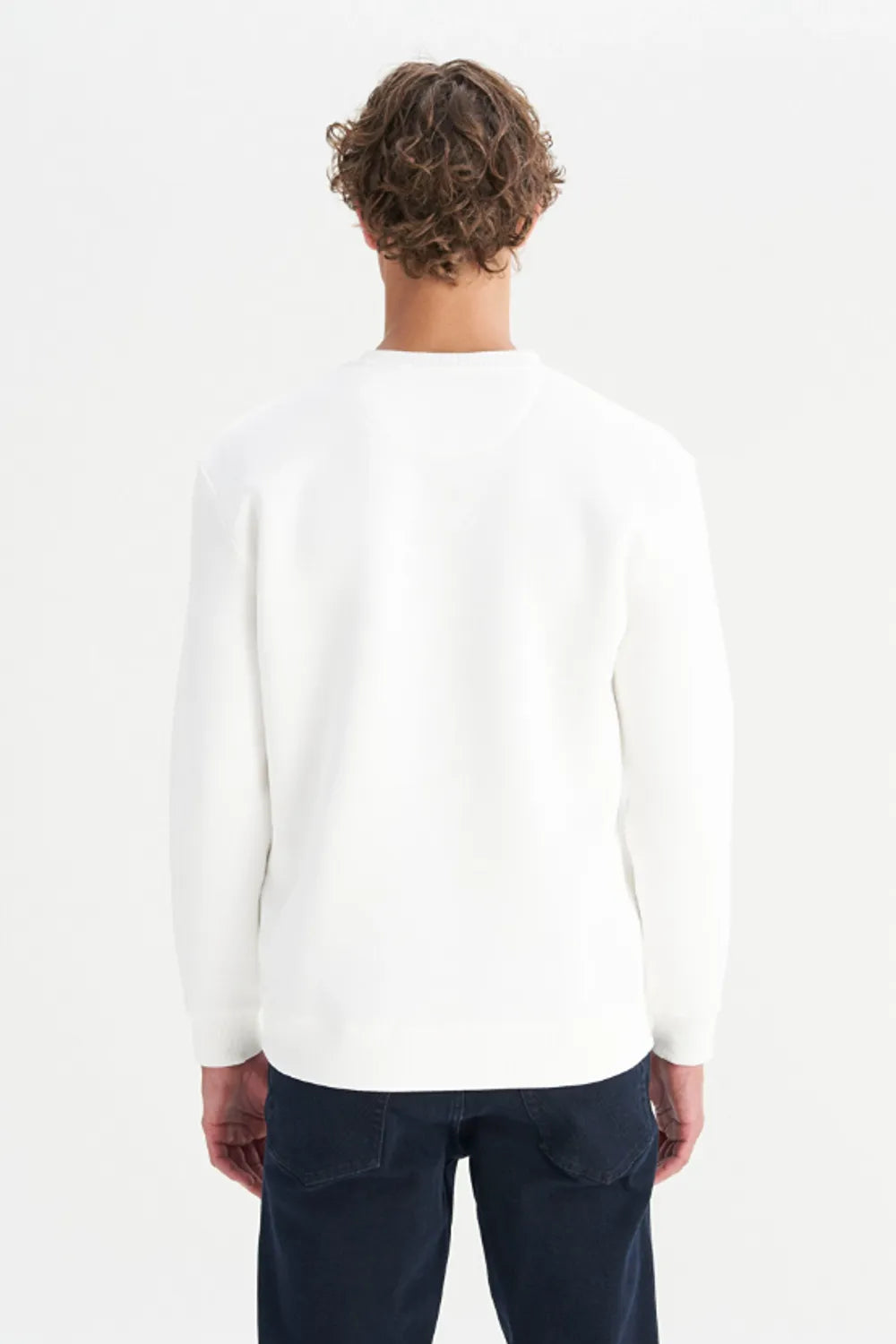 WRANGLER Erkek Beyaz Sweatshirt W2520133