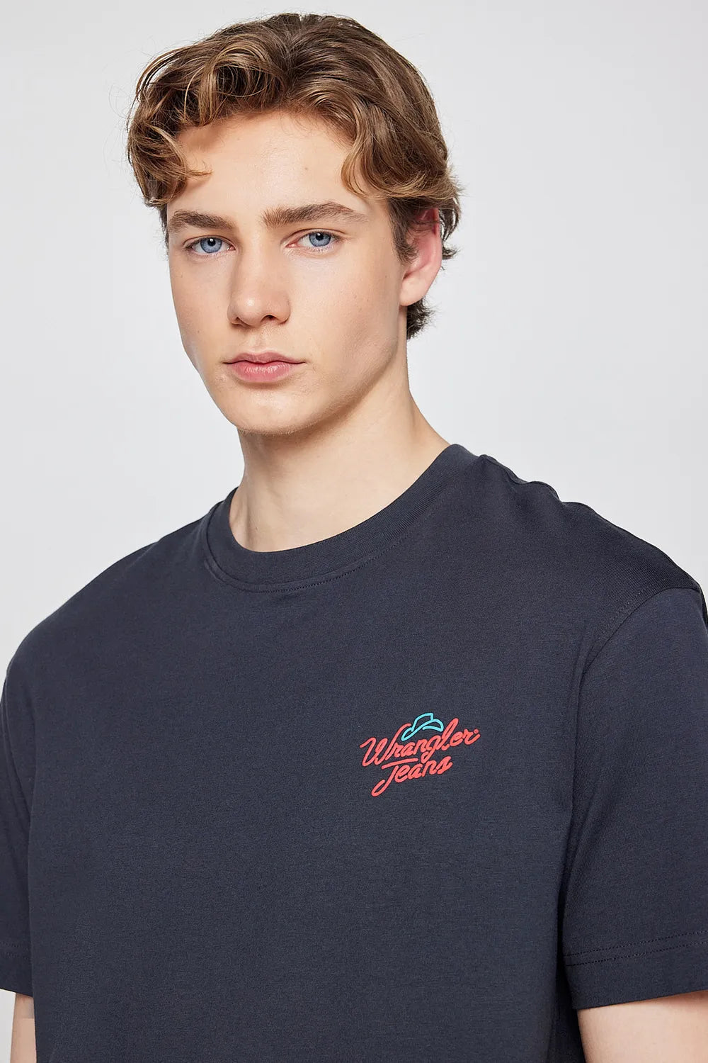 Wrangler Erkek Faded Black Tişört W7535920355