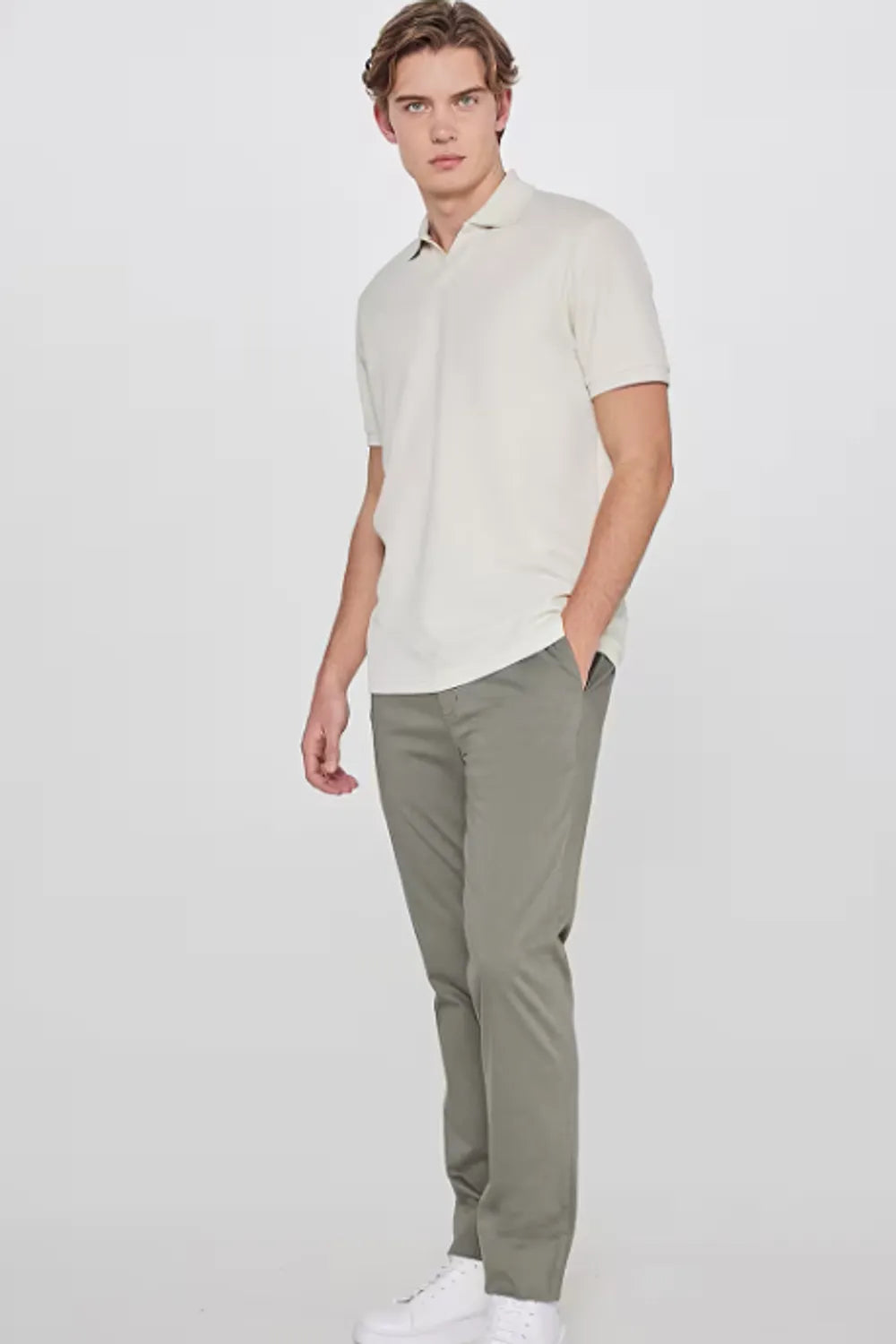 Lee Erkek Khaki Chino Pantolon L2610076801
