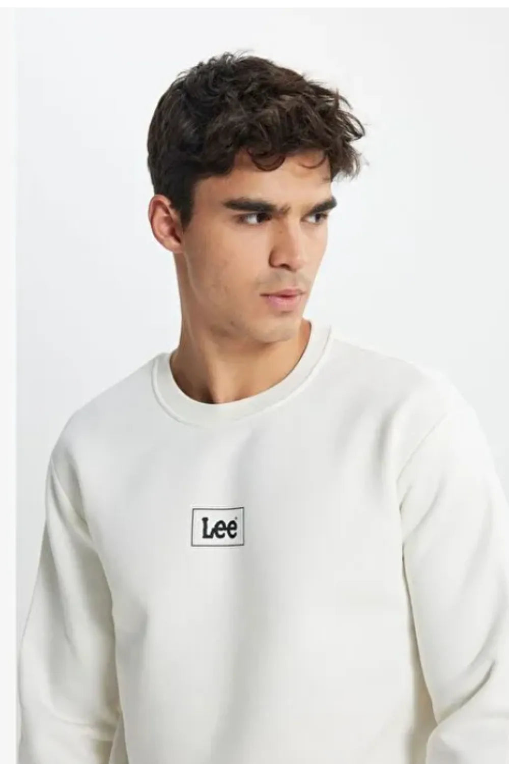 LEE Erkek Beyaz Sweatshirt L212299
