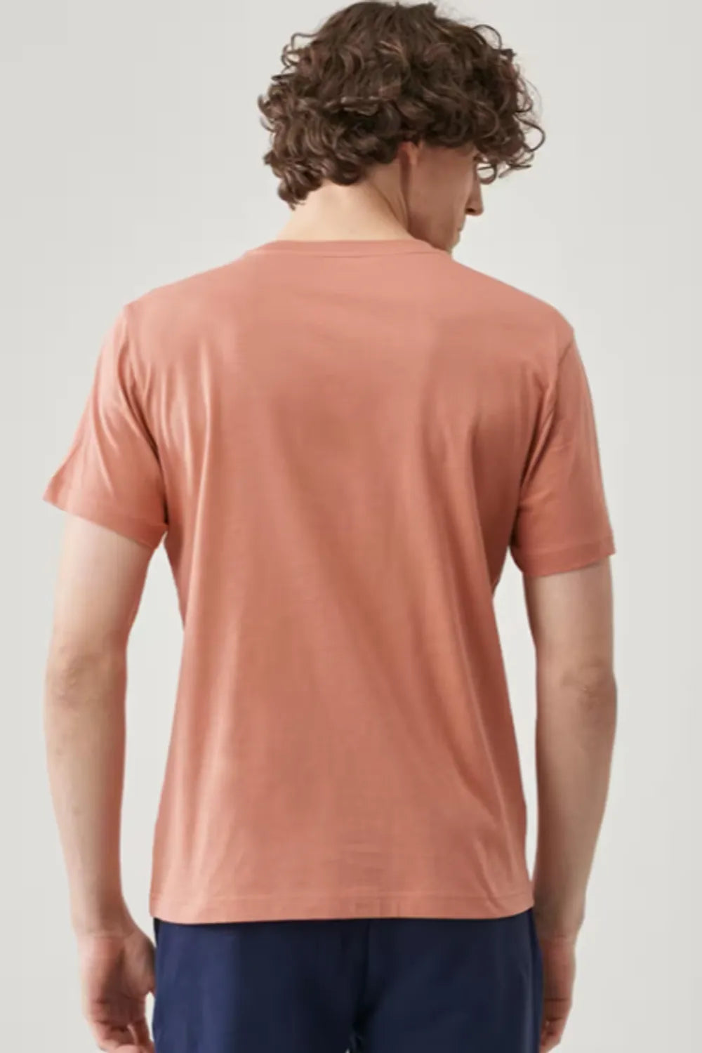 Lee Erkek Rust Bisiklet Yaka T-shirt L60UFQUK