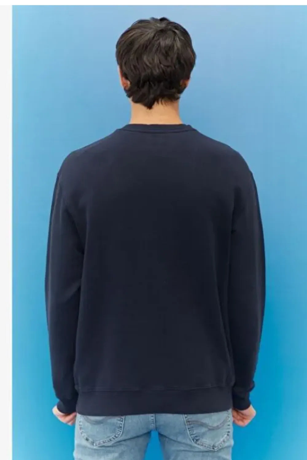 LEE Erkek Gece Koyu Lacivert Sweatshirt L81IRY